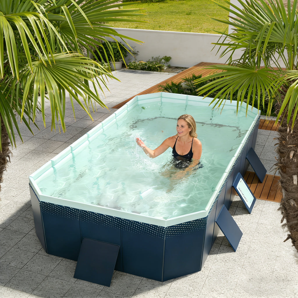 Intex 12ft x 30in Easy Set Above Ground Pool, Round Inflatable Family Pool, 1485 Gal with 530 GPH Filter Pump for Backyard