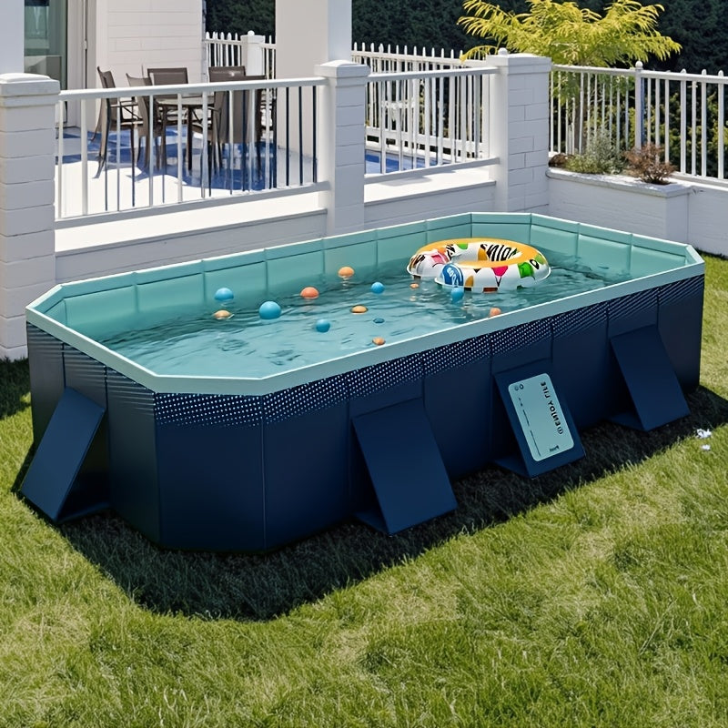 Intex 12ft x 30in Easy Set Above Ground Pool, Round Inflatable Family Pool, 1485 Gal with 530 GPH Filter Pump for Backyard