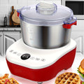 Electric Dough Mixer with Constant Temperature Fermentation, 304 Stainless Steel Dough Maker for Bread, Pizza & Cookies, Ideal Kitchen Gift